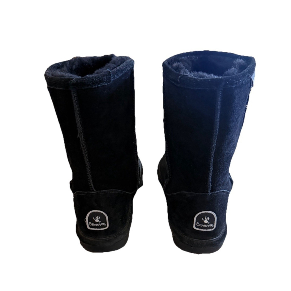 BEARPAW WOMENS BOOT BLACK COLOR SIZE 9 - Picture 6 of 7